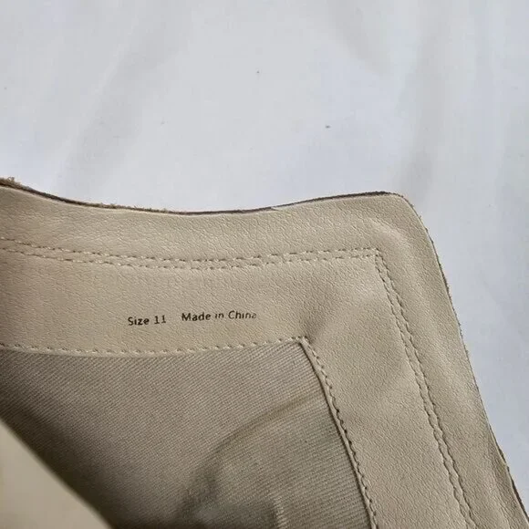 Dolce Vita Block Heel Mule In Cream - Size 11 - Picture 6 of 13